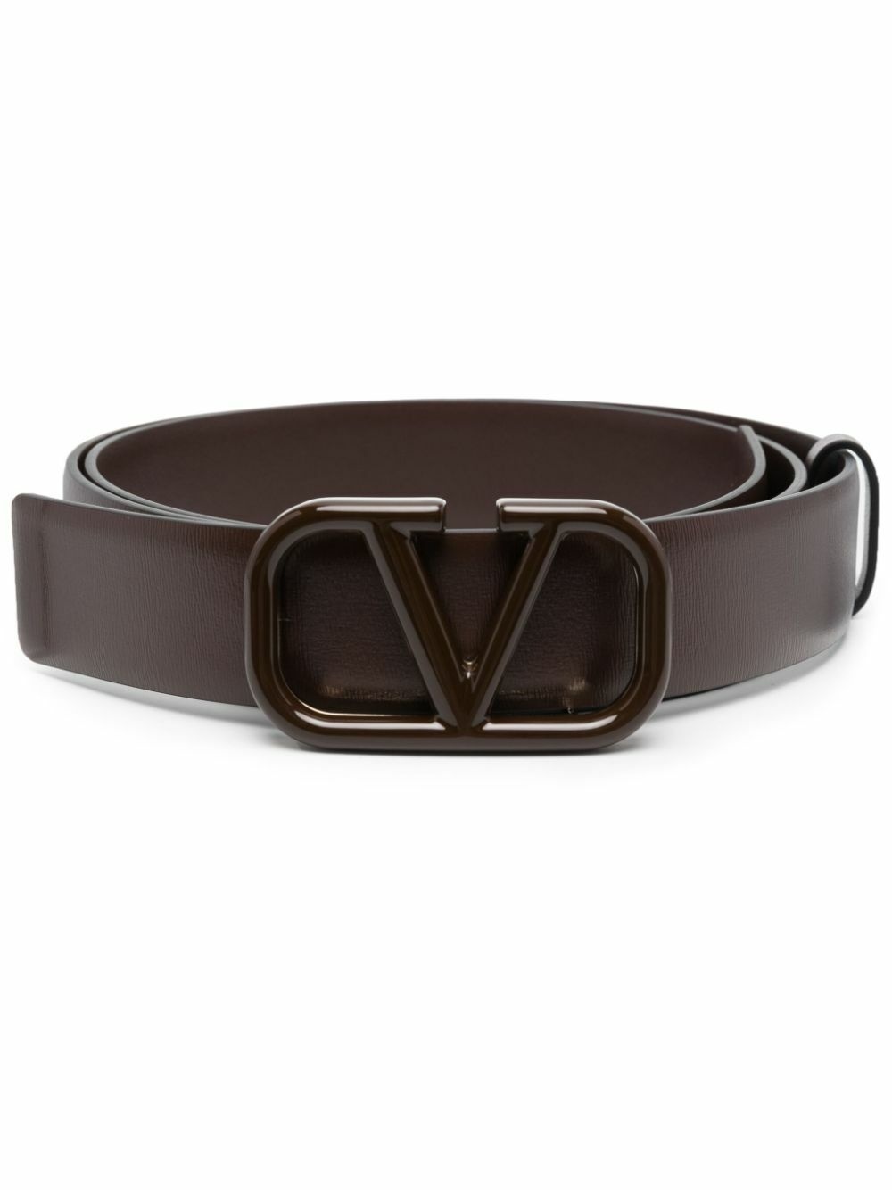 VALENTINO GARAVANI - Vlogo Signature Leather Belt Valentino Garavani