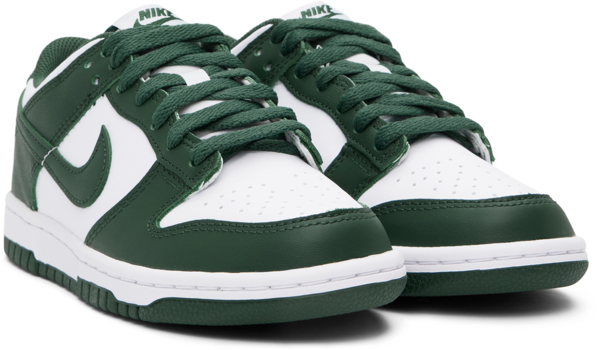 Nike Kids\' Green and White Sneakers Nike Big Kids main image 4