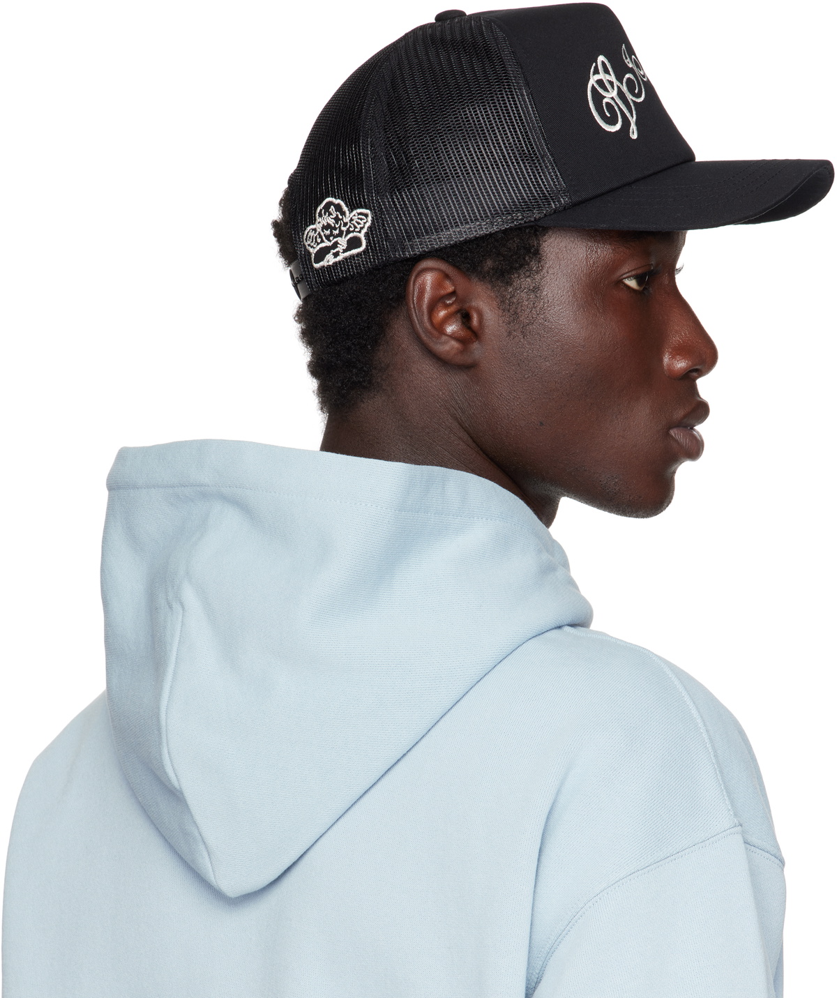 Dime ブラック トラッカーキャップ Dime Fighter Trucker Cap | ブラック - HORRIBLE'S PROJECT