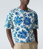 Etro Floral cotton jersey T-shirt