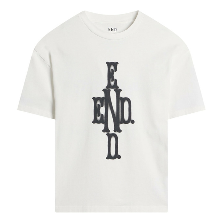 Photo: END. Cross T-shirt in Off White
