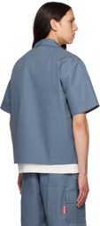 GR10K Blue Solid Shirt