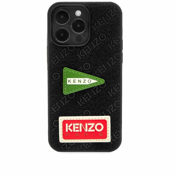 Photo: Kenzo Paris Men's Jungle Iphone 14 Pro Max Case in Black