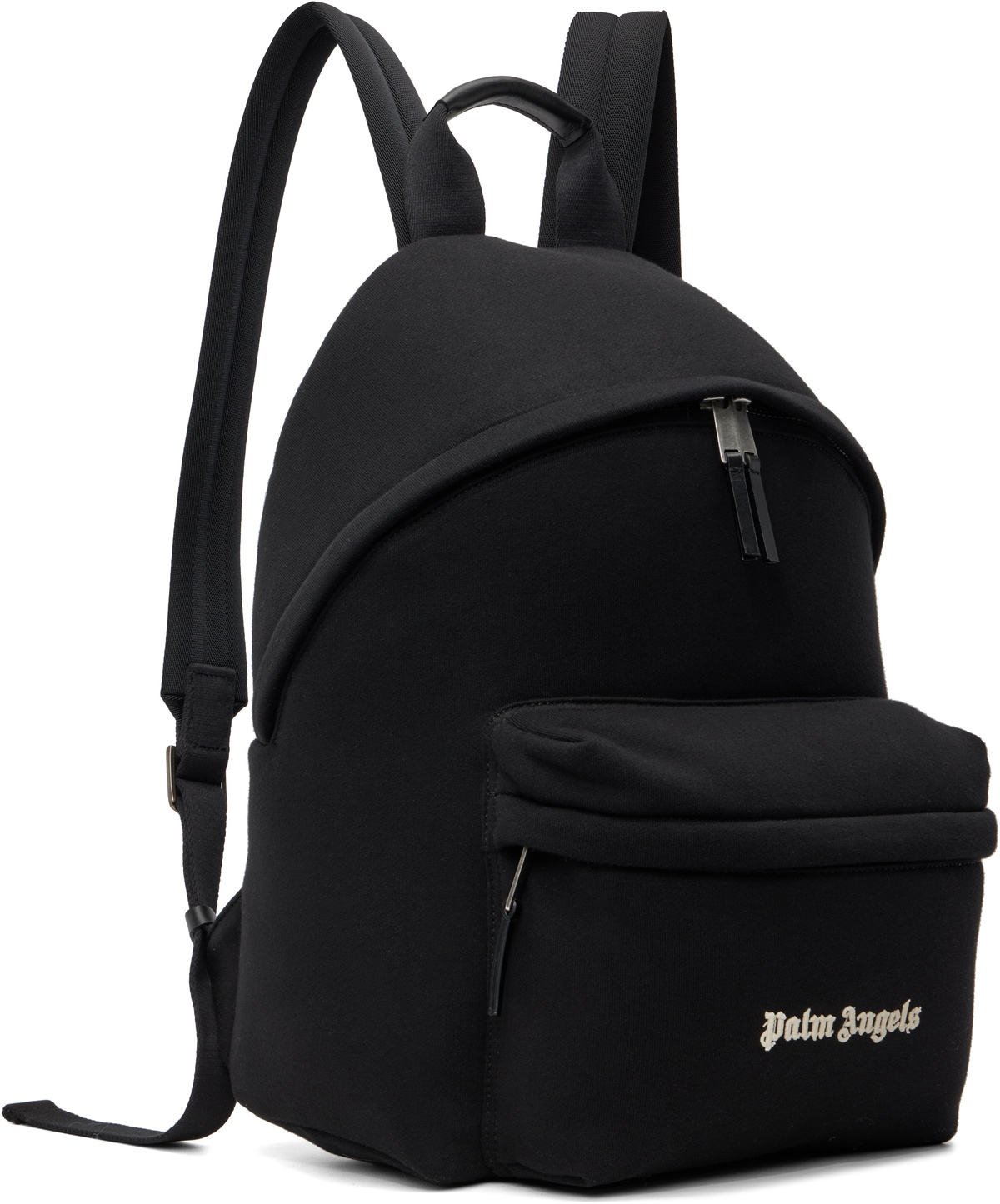 Palm Angels Black Classic Logo Backpack