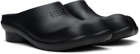 MM6 Maison Margiela Black Anatomic Clogs