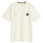 F.C. Real Bristol Men's Authentic Logo T-Shirt in Off White