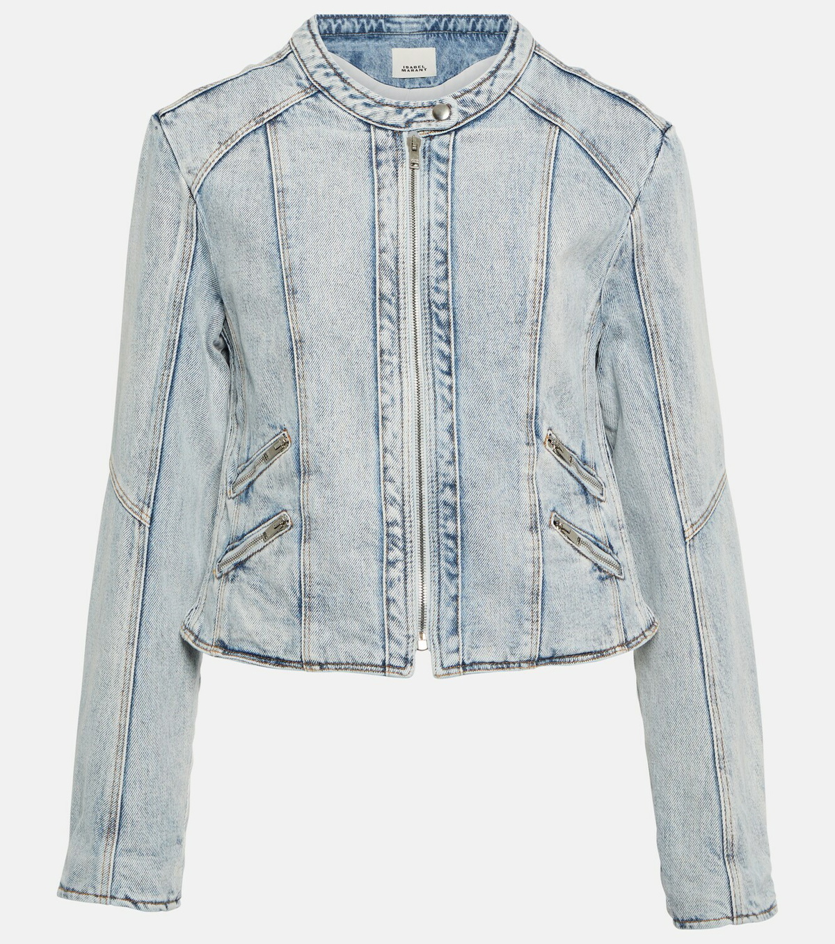 Women's Valene Denim Jacket In Faded Black