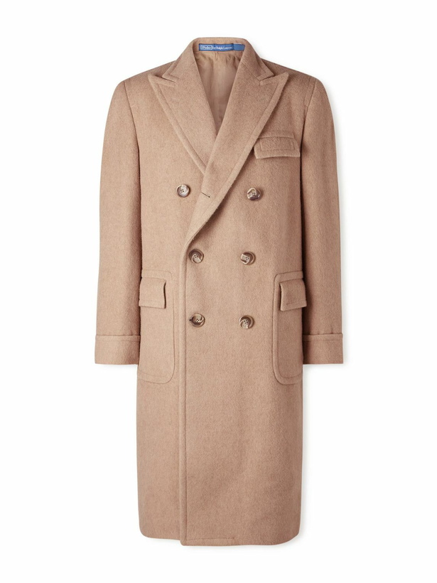Photo: Polo Ralph Lauren - Double-Breasted Camel Hair Coat - Brown