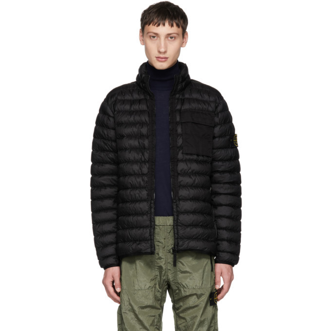 Photo: Stone Island Black Down Jacket