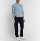 Theory - Slim-Fit Wool Sweater - Blue