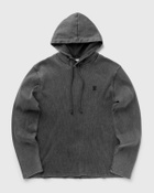 Daily Paper ZAWADI RIB HOODIE Black Mens Hoody