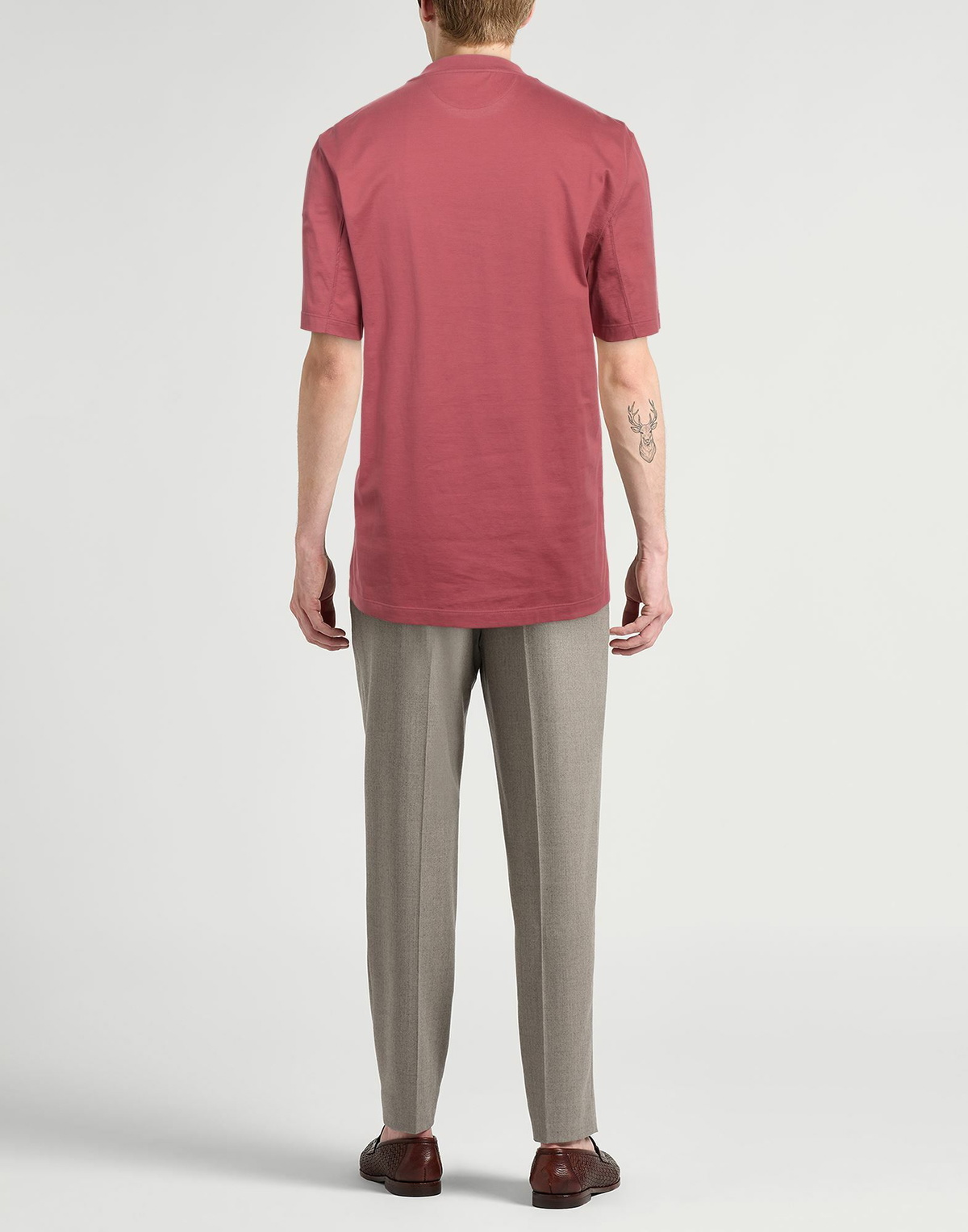 Brunello Cucinelli Mens T-shirt Antique rose