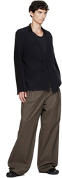 Kiko Kostadinov Black Koru Slim Blazer
