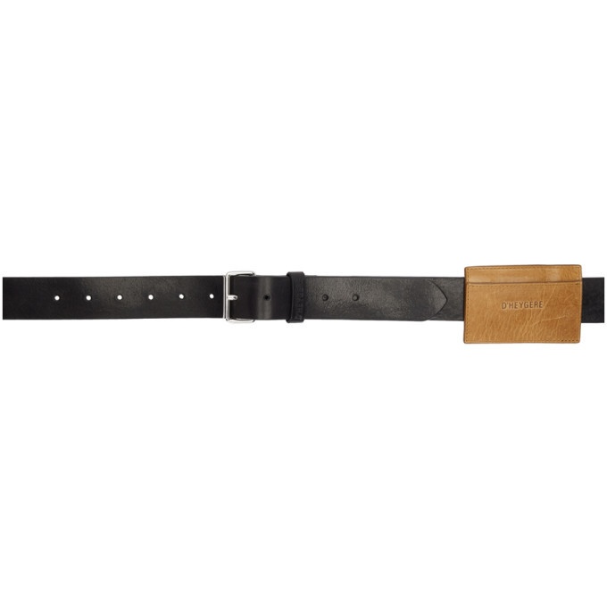 Photo: Dheygere Black and Tan Jeans Belt