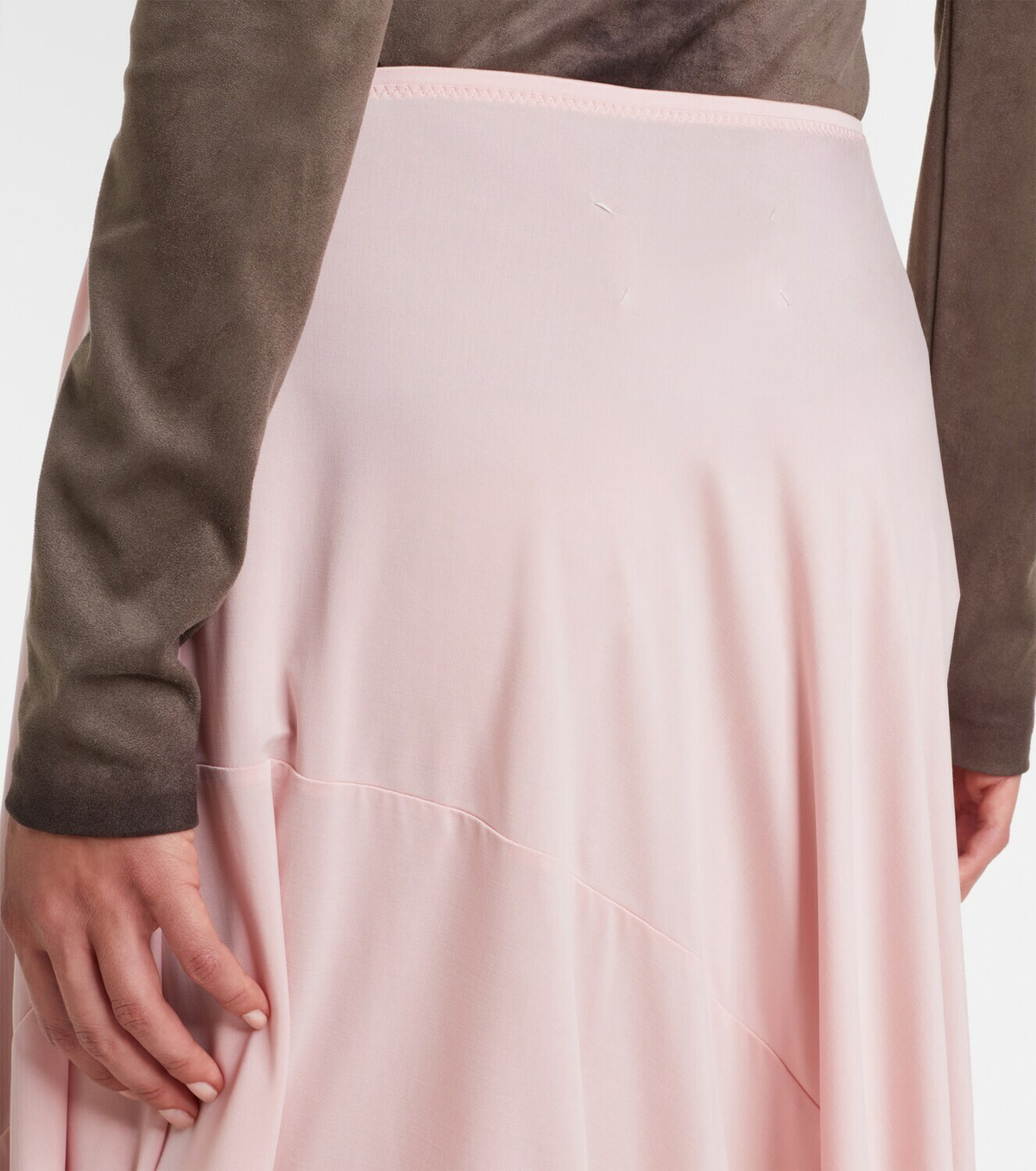 Maison Margiela Asymmetric midi skirt