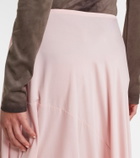 Maison Margiela Asymmetric midi skirt