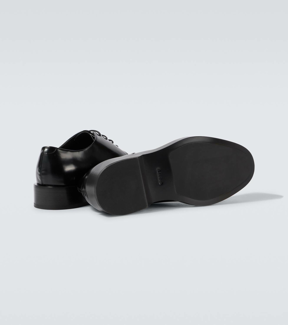 パンプス JILLSTUART sienna black platform derby JLSO4E221BK Jil Sander - Leather Derby platform shoes Jil Sander