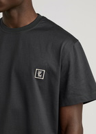 Wooyoungmi Logo Cotton T-shirt Grey