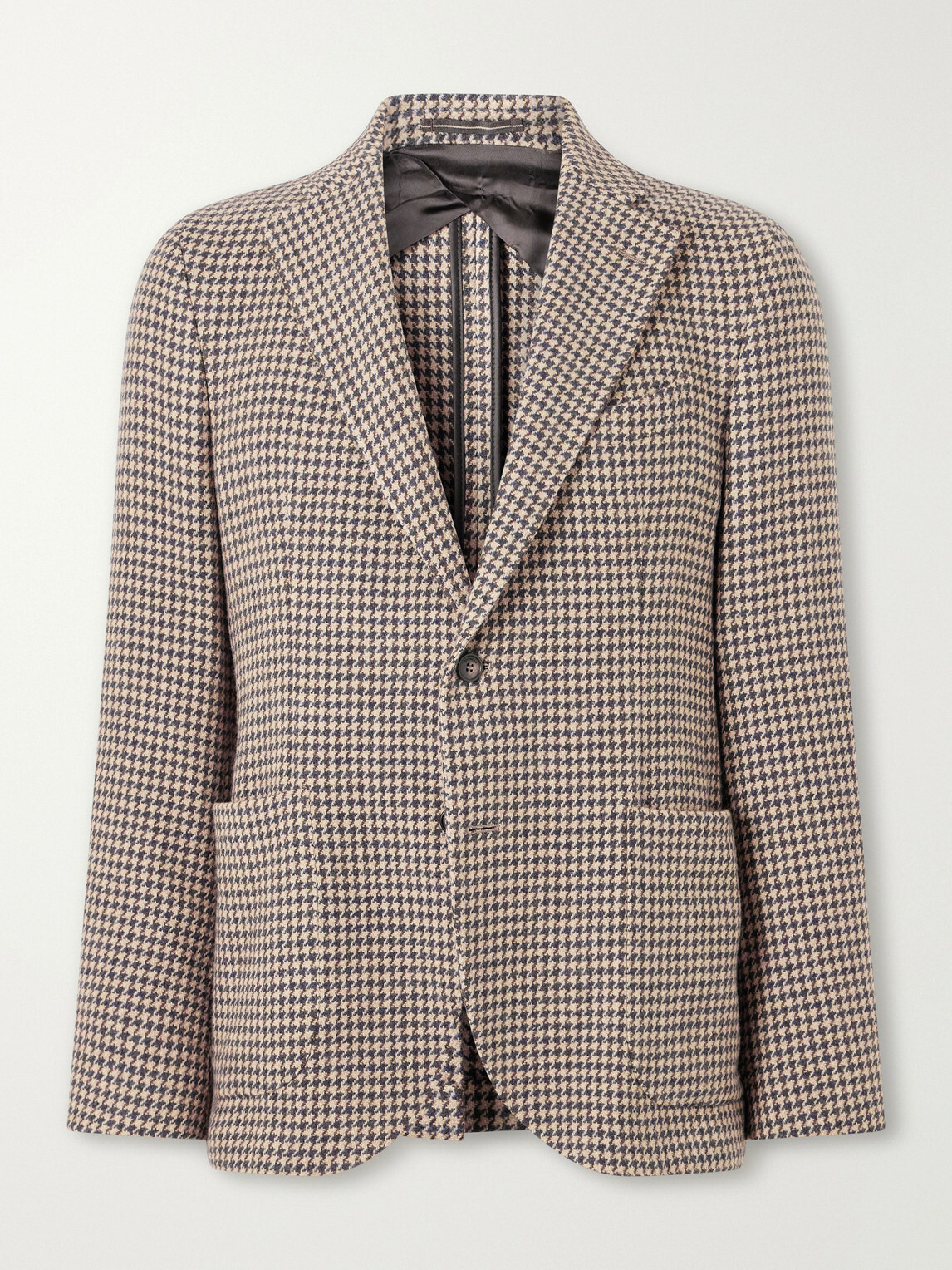Slowear - Incotex Houndstooth Virgin Wool Blazer - Neutrals