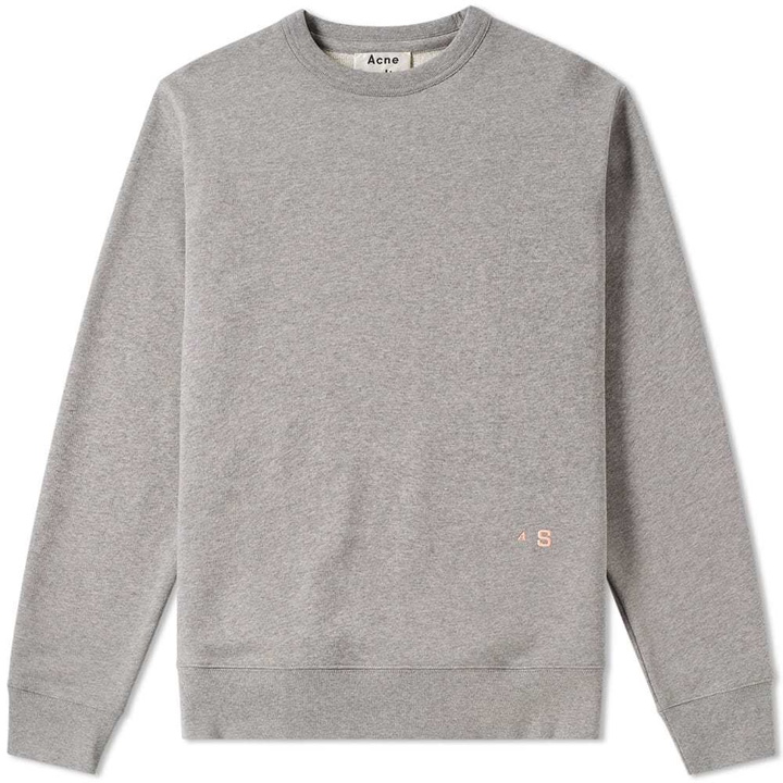 Photo: Acne Studios Faise Crewneck Sweat Grey