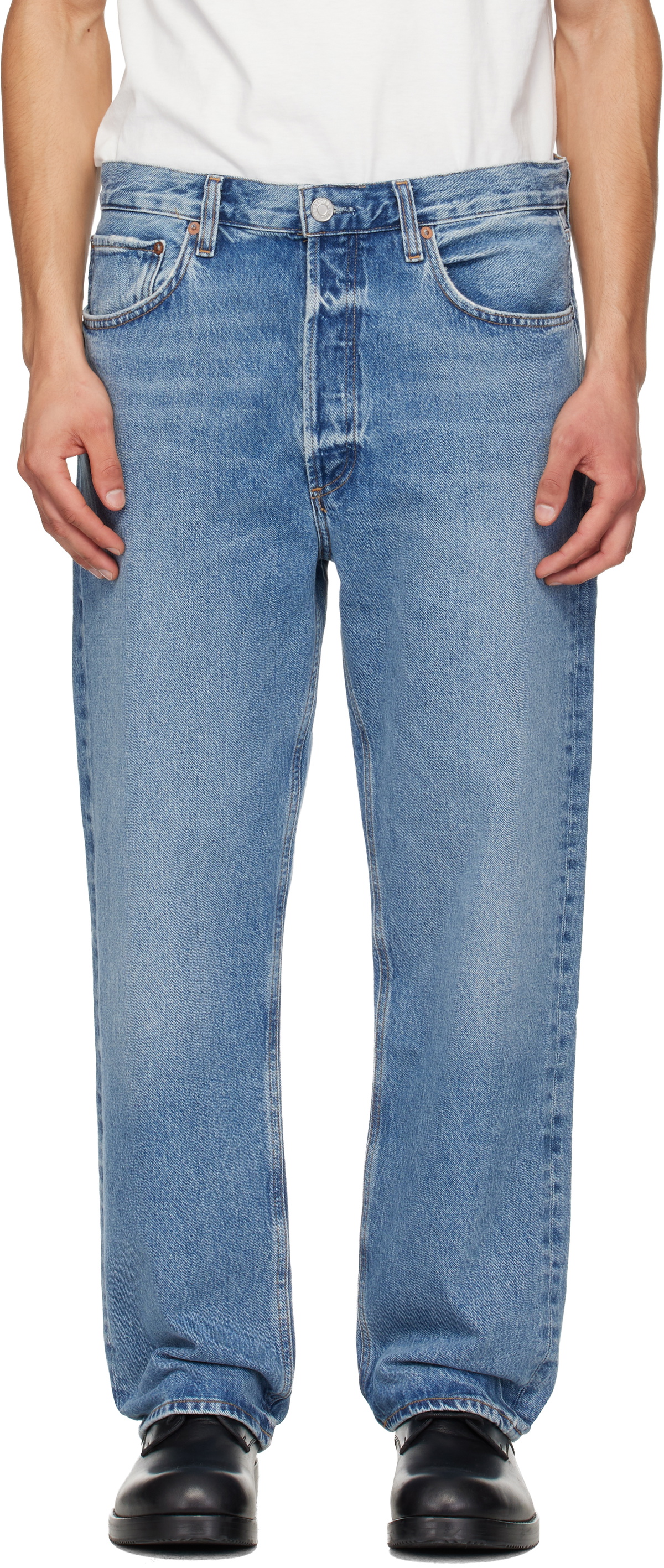 AGOLDE Blue 90's Jeans