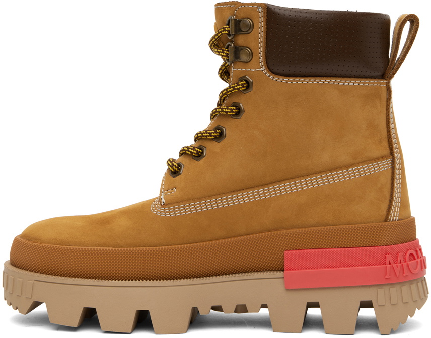 Moncler Tan Mon Corp boots Size 40 Moncler Tan Mon Corp Boots Moncler main image 2