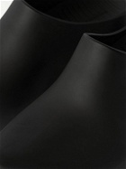 Balenciaga - Matt Rubber Clogs - Black