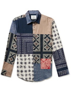 Portuguese Flannel - Patchwork Printed Cotton-Flannel Shirt - Multi