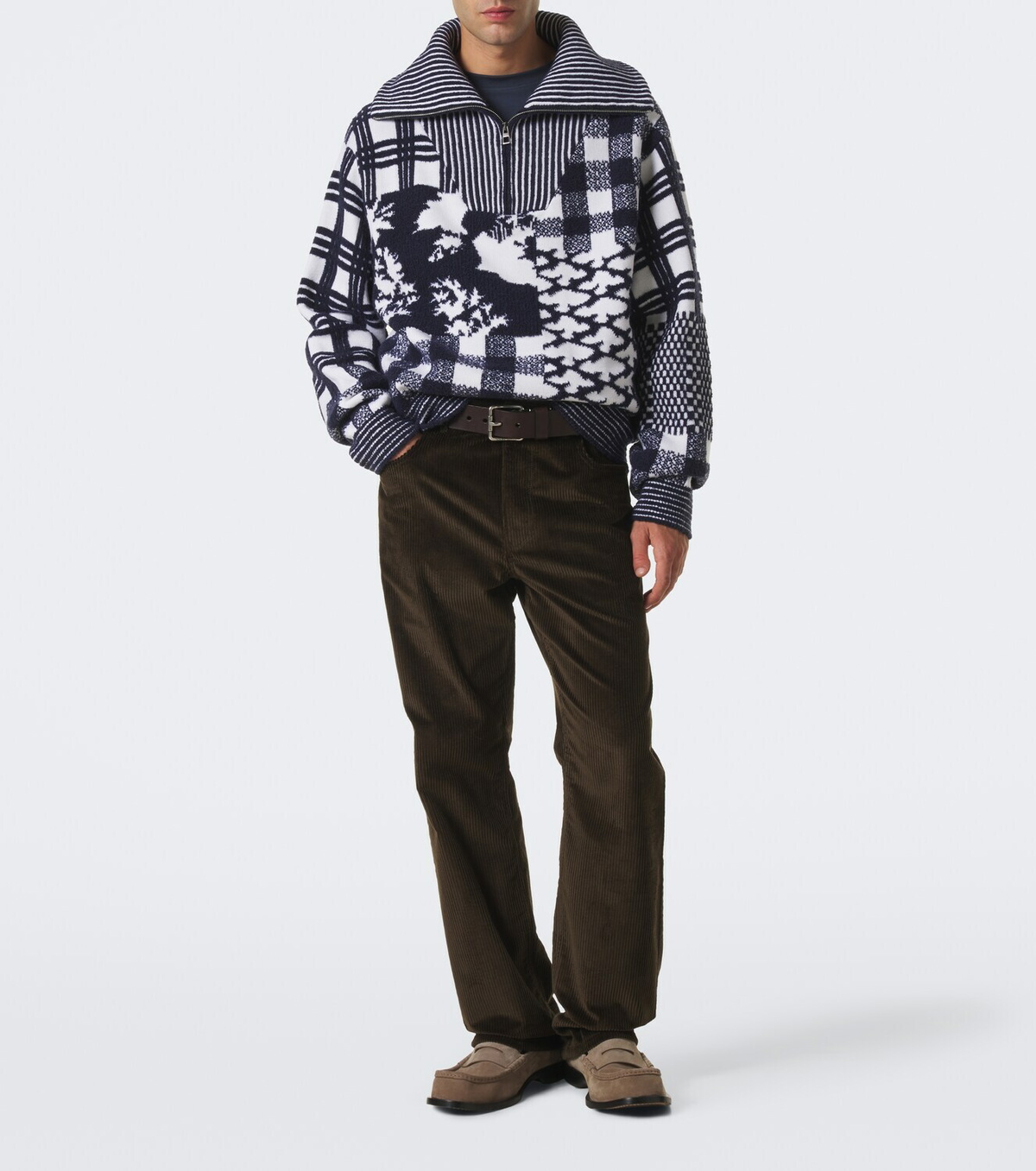 Loewe x Cosima von Bonin jacquard wool-blend sweater