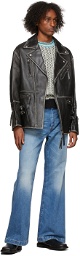 Andersson Bell Black Western Leather Jacket