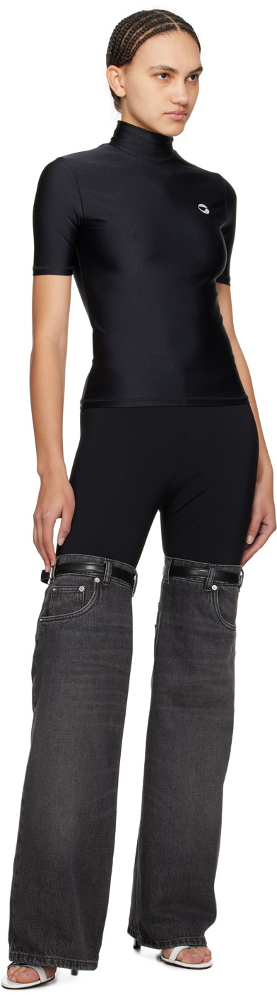 Coperni Black & Gray Hybrid Jeans Coperni