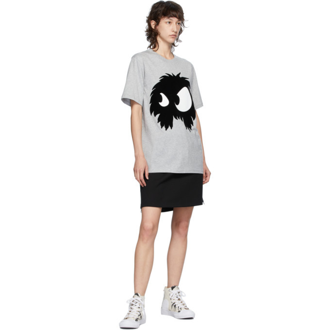 McQ Alexander McQueen Grey Chester Monster T-Shirt McQ