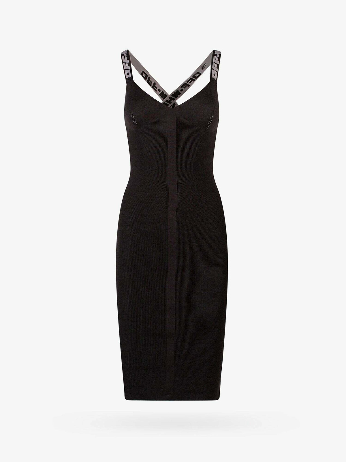 Off White Dress Black Womens OffWhite