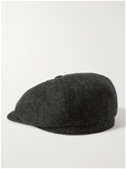 Lock & Co Hatters - Bolton Shetland Wool-Tweed Flat Cap - Gray