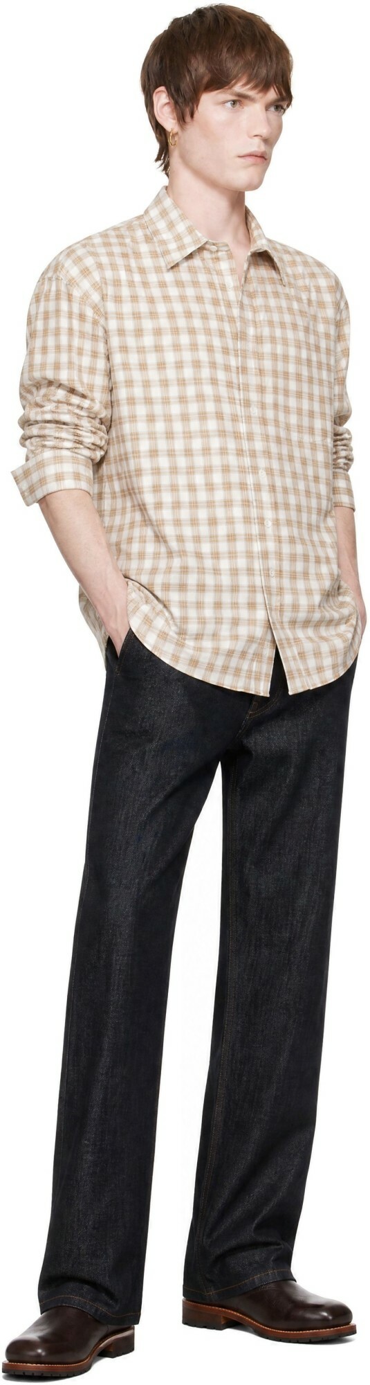 Carter Young Navy Selvedge Tate Jeans