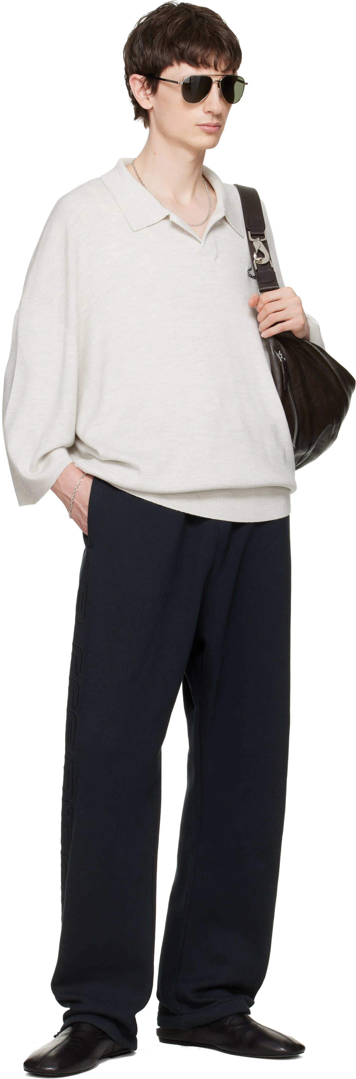 Fear of God ESSENTIALS Black Active Trace Relaxed Sweatpants