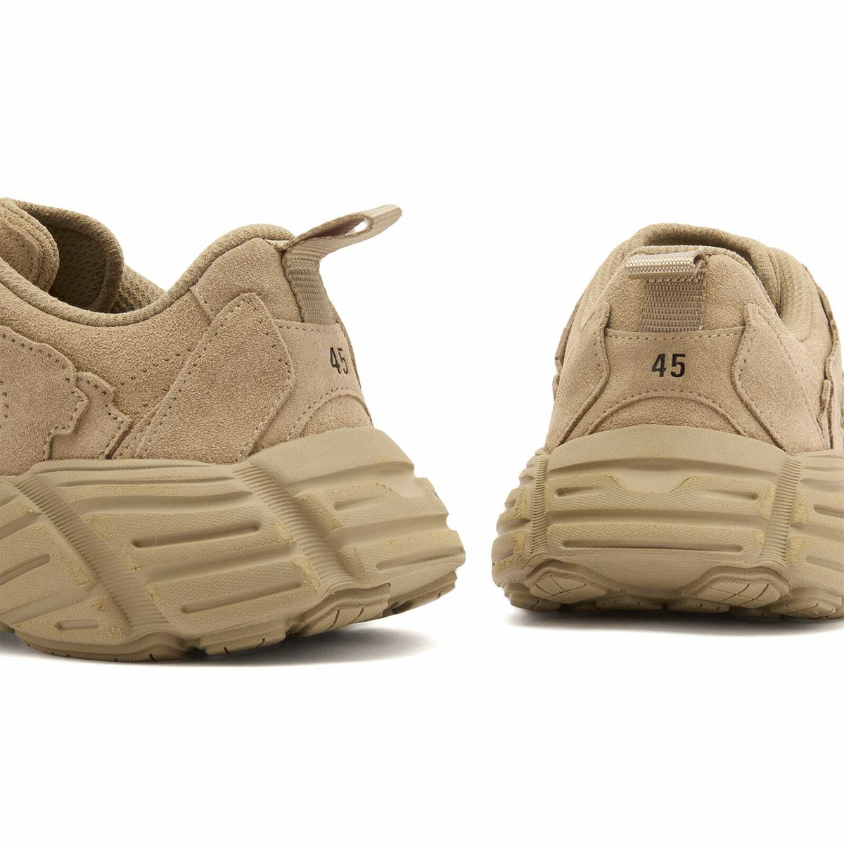 Balenciaga Men's Monday Suede Sneaker in Beige