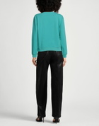 Moschino Womens Sweatshirt Turquoise