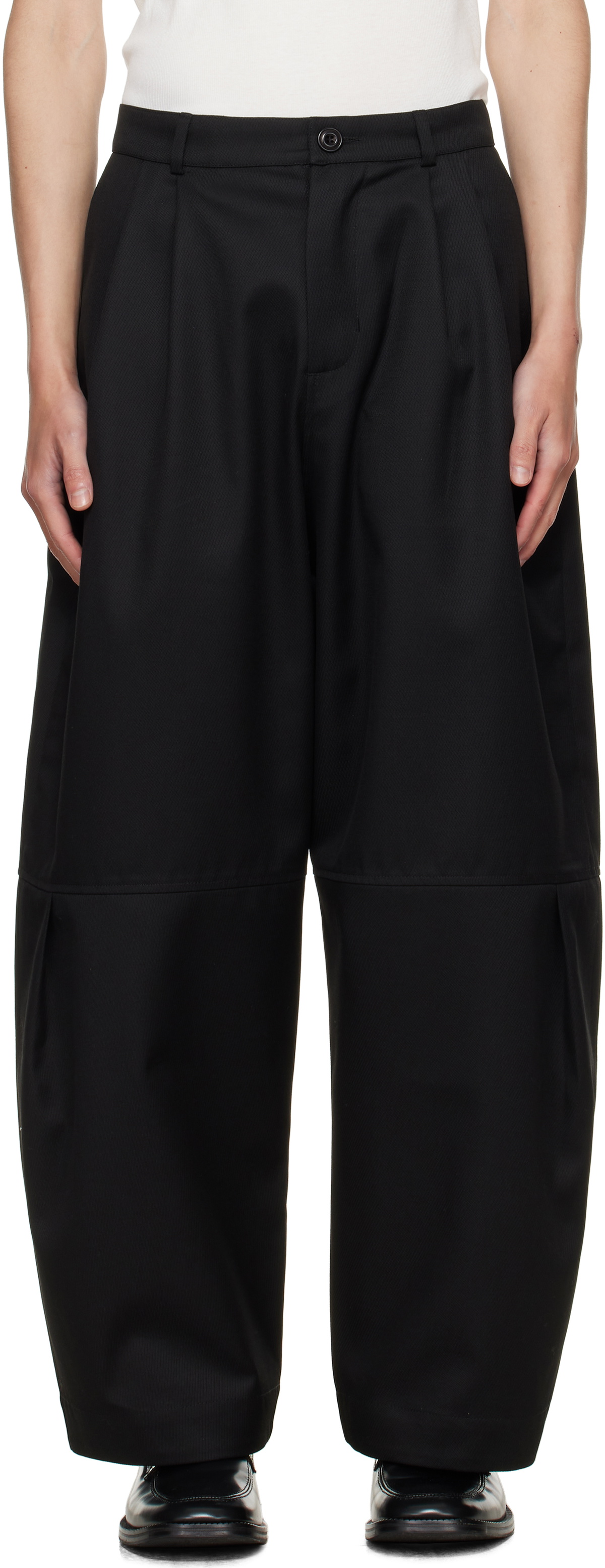 SAGE NATION Black Zushi Trousers SAGE NATION