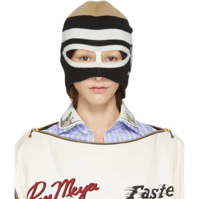 Gucci Knitted Logo Balaclava Face Mask