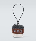JW Anderson House crochet bag charm