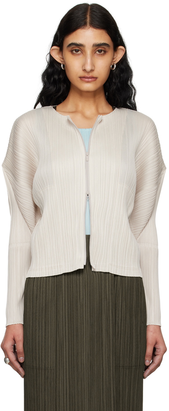 PLEATS PLEASE ISSEY MIYAKE Off-White Monthly Colors February