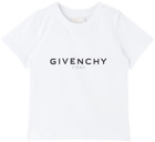 Givenchy Baby White Printed T-Shirt