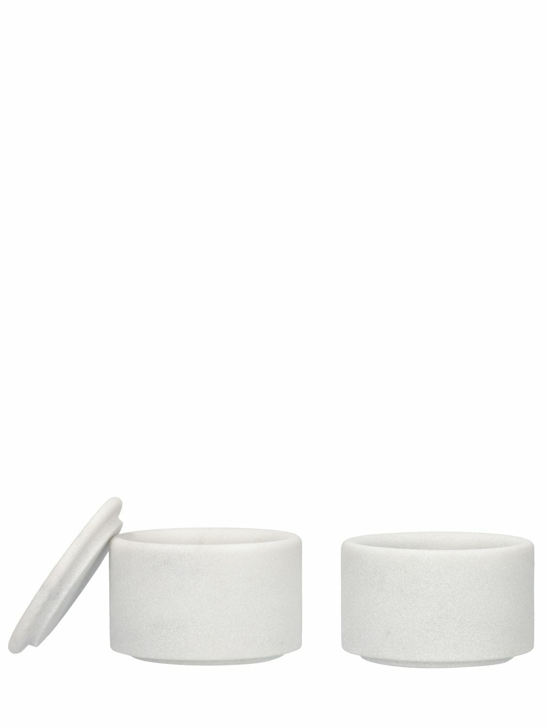 SALVATORI Sale & Pepe Marble Containers with Lids