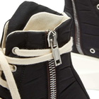 Rick Owens DRKSHDW Women's Abstract Boot Sneakers in Black/Milk
