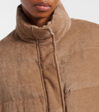 Brunello Cucinelli Monili corduroy down vest