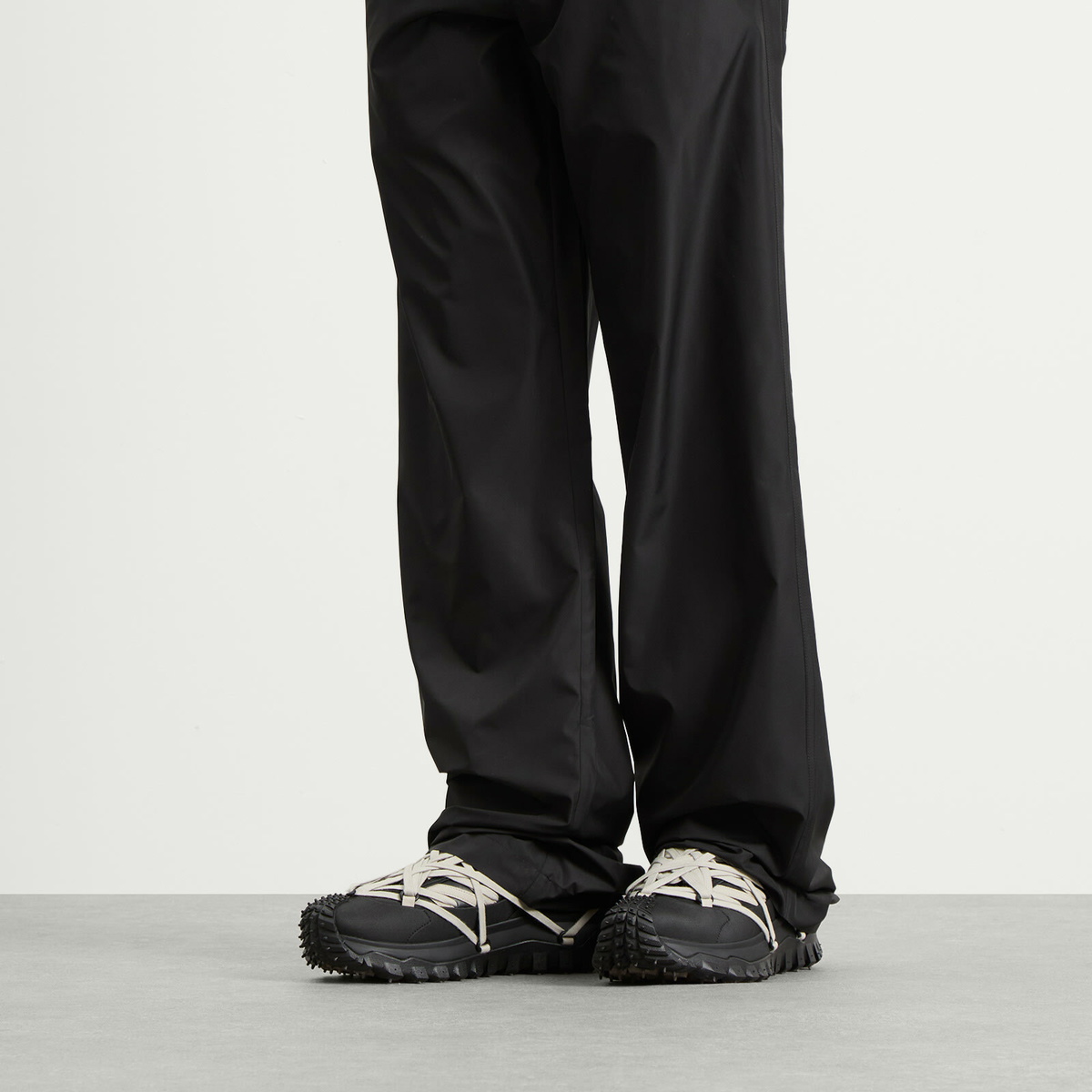 Rick Owens x Moncler Trailgrip Megalace Sneaker in Black