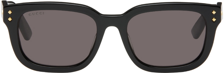 Photo: Gucci Black Square Sunglasses