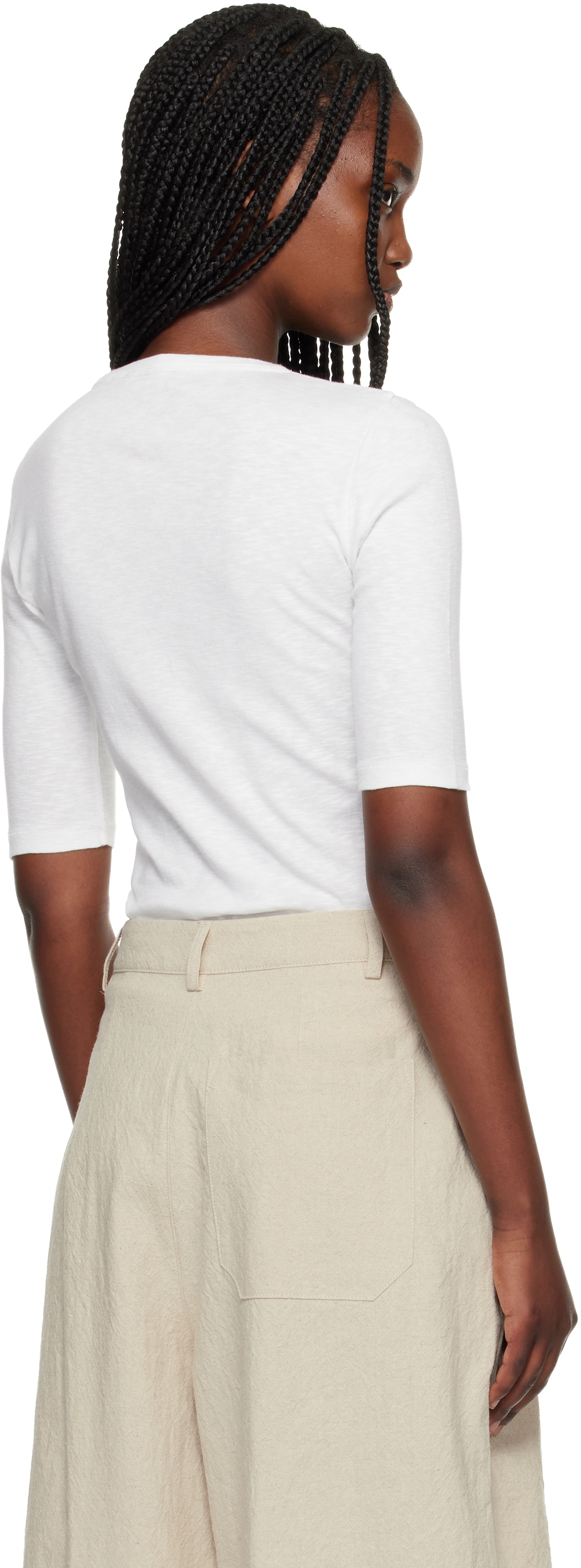 YMC Off-White Earth T-shirt