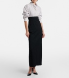 The Row Ornella D'Orsay leather pumps